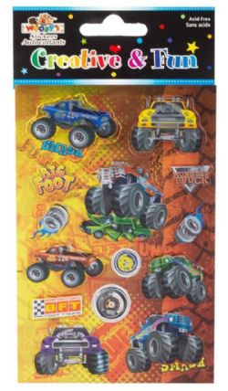 AUTOCOLLANTS MONSTER TRUCK